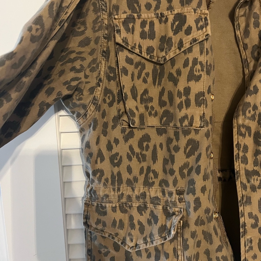 Frame Leopard cargo jacket, size S. - Picture 4 of 7
